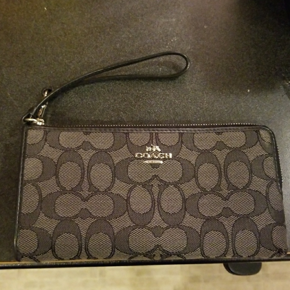 Coach wristlet/wallet